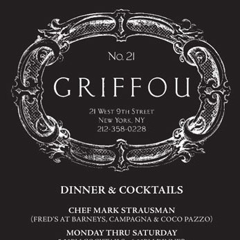 Advertisement for Griffou